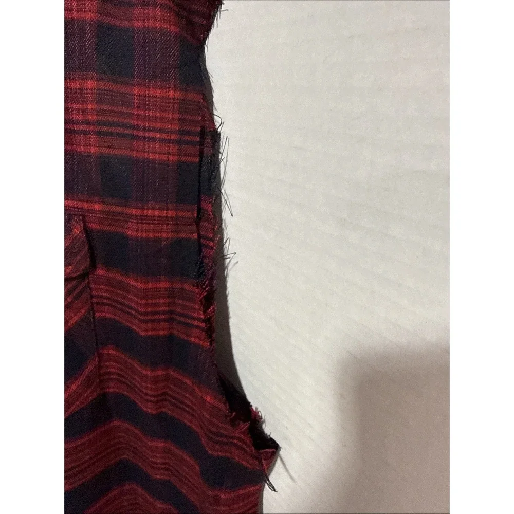 Men's Redneck XL Costume, Cut Off Flannel, Mollett Wig/ Glasses